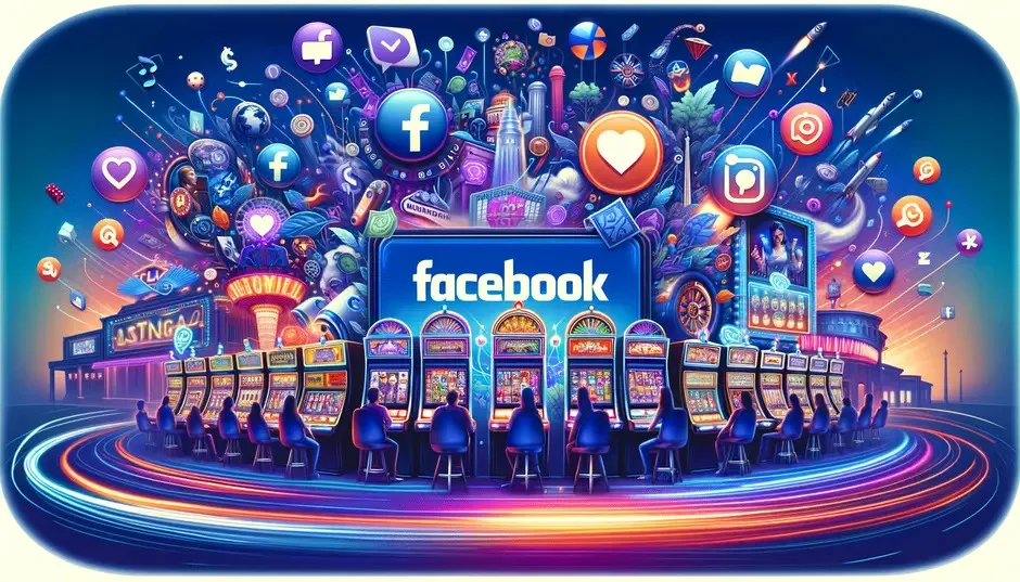 Facebook : nouveau hub de casino en ligne