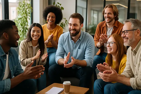 colaboração em equipe